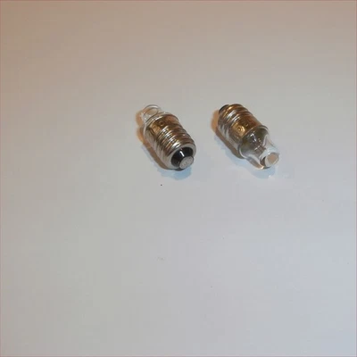 Corgi Toys 464 Commer Van Police Pair 1.5v .25A Screw Mount Bulbs Globes - Image 1 of 3
