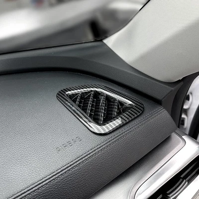 Cubierta de marco de salida de aire lateral para tablero de instrumentos 2 piezas para KIA Telluride 2020-2025 Foto 1 de 4