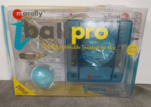 Macally iBall Pro 2-Button USB TRACKBALL Mouse For Macintosh MAC - FOR PARTS - Afbeelding 1 van 7