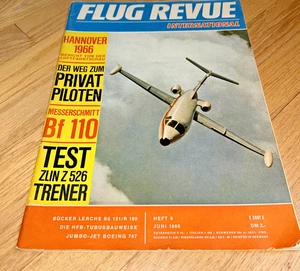 FLUG REVUE INTERNATIONAL 1966 - Hanover  GERMAN AVIATION - Picture 1 of 14