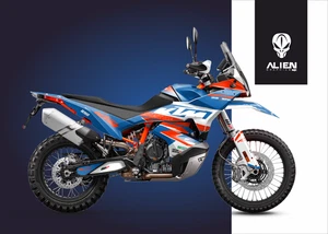 KTM 790 - 890 ADVENTURE-R 2023 2024 2025 Kit Calcomanías Gráficas Pegatinas (Diseño 3) - Imagen 1 de 4