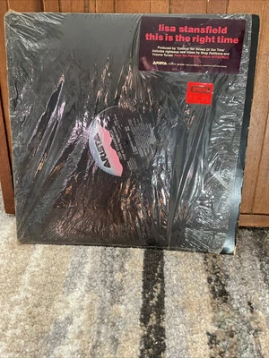 Lisa Stansfield~”This Is The Right Time”~PROMO~LOOKS UNPLAYED~EX/EX~12”vinyl - Image 1 of 3