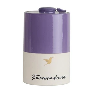 Handcrafted Purple Ceramic Cremation Urn for Human Ashes Adult Female – Large... - Picture 1 of 6