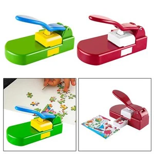 Jigsaw Puzzle Making Machine Educational Toy Paper Puncher Scrapbooking Puzzle - Picture 1 of 15