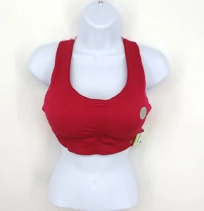 Marika Sport Women's Large Low Impact Berry Pink Bra 36C/38B NWT $40 - Picture 1 of 4