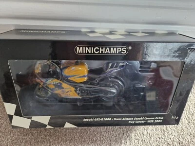 MINICHAMPS 1/12 Suzuki GSX-R1000 Troy Corser WSB 2005 Moto GP Motorrad - Bild 1 von 4