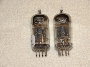 2 x JRC-12AT7WA RCA Tubes*Black Plates-D*3-Mica*Very Strong Testing*(2 Offers) - Picture 1 of 8