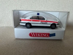 Wiking 10403 Polizei Wien MB C 200 1:87 OVP H0 - Bild 1 von 3