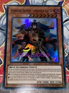 Carte Yu Gi Oh GUERRIERS ANCIENS - AMBITIEUX CAO DE ETCO-FR020 - Picture 1 of 1