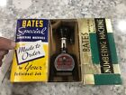 Vintage BATES Numbering Machine 6 Wheels Style E Hand Stamp W/ Box, Ink Pad & Ad