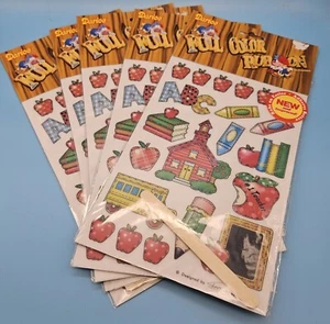 5 Packs Darice Rub-On Transfers Back To School Classroom Teacher NEW - Picture 1 of 4