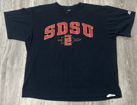 sdsu aztecs Russell Athletics Tshirt Mens Size XL Cover