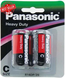 C Heavy Duty Batteries 2-Pieces - Picture 1 of 12
