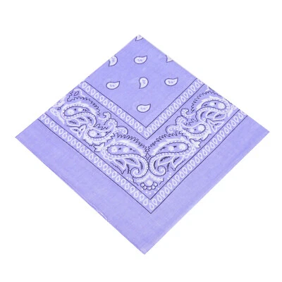 Vendedor de EE. UU. 100 % Algodón Paisley Bandanas 22"X22" Bufanda Cabeza Cuello Bandannas Foto 1 de 4