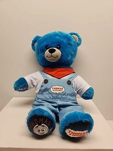 Build A Bear Workshop Thomas The Train & Friends Blue Bear 16" 2018 BAB Plush - Picture 1 of 6