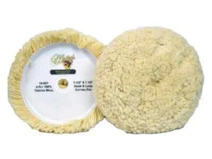QUANTITY OF 2 - 7.5 Inch Redline 100% Twisted Wool Cutting Pad - car auto buffer - Picture 1 of 1
