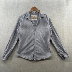 Frank & Eileen Barry Shirt Women Large Blue Plaid Long Sleeve Button Up Casual - Picture 1 of 15