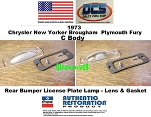 1973 Chrysler New Yorker Brough Plymouth Fury License Plate Lens Kit 2585174 NEW - Picture 1 of 2
