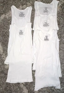 Hanes Boys 5 White A shirt /tank Size medium NEW out of the package - Picture 1 of 1