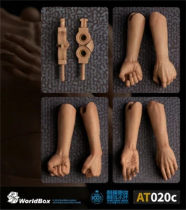Worldbox 1/6 AT020C Arms Forearm Accessories For 12" Male Action Figure Body Toy - Picture 1 of 10