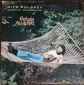 MICK MOLONEY Strings Attached NMint VINYL Lp 1980 Green Linnet LOFTUS JONES - Picture 1 of 14