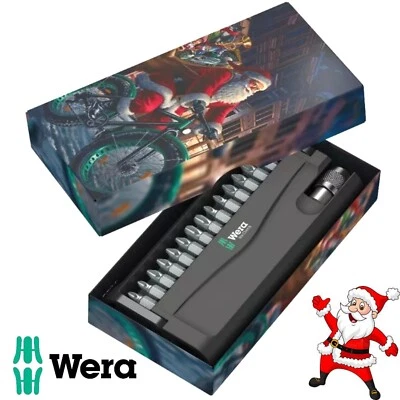 Wera 30 Piece Screwdriver Bit Set & Holder PZ PH TORX Bit-Check Christmas 2024 - Image 1 of 2
