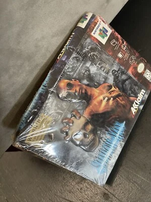 BRAND NEW FACTORY SEALED Shadowman Shadow Man 64 Nintendo N64 H Seam ‼️CRUSHED‼️ - Image 1 of 4