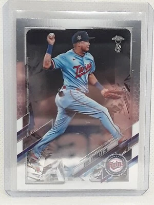 Luis Arraez 2021 Topps Chrome Ben Baller - #124 - Minnesota Twins - Image 1 of 2