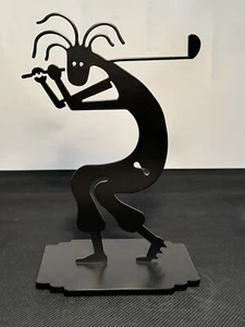 Vintage 1992 Golfer-Pelli By Pelli-People Inc Metal Golfer Figurine - Picture 1 of 5