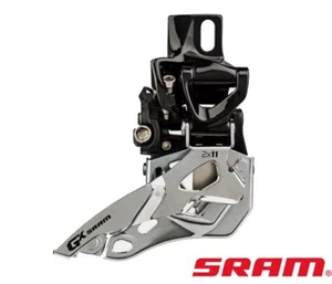 Desviador mecánico delantero SRAM GX 2x11 MTB montaje alto tracción inferior directa - Imagen 1 de 11
