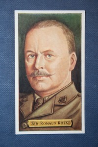 SIR RONALD ROSS   Indian Medical Service  Malaria Pioneer  Vintage Card  VC22