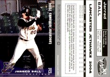 Jarred Ball 2004 Grandstand Lancaster JetHawks #NNO Card *AutographDen*
