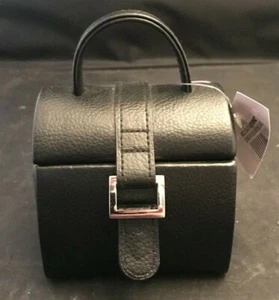 Bed Bath & Beyond Mini Jewel Case Black Mini Dome New - Picture 1 of 2