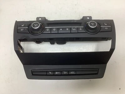 Painel de controle climático aquecedor BMW X5 X6 E70 E71 2012 9208218 - Imagem 1 de 4
