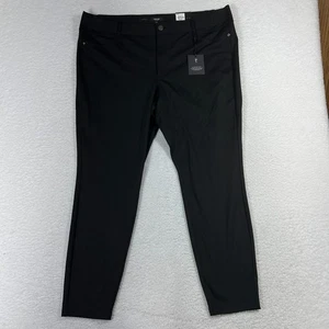 Simply Vera Vera Wang Everyday Luxury Slimming Black Pants 2X (42x28.5) Women’s - Picture 1 of 12