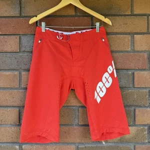 100% R-Core X Shorts Downhill Mountainbike BOA Verschluss | Rot | Herren 30 - Bild 1 von 15
