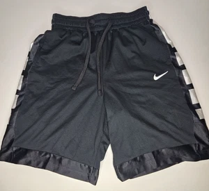 Pantalones cortos de baloncesto Nike Dri-FIT para hombre negros blancos talla mediana - Imagen 1 de 8