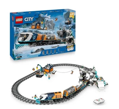 LEGO City Explorers' Arctic Polar Express Train Set (60470) - Image 1 of 4