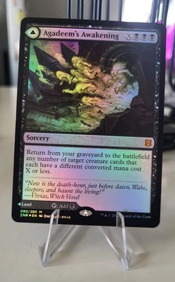 Agadeem's Awakening/Agadeem's The Undercrypt Foil Zendikar Rising NM ENG MTG - Photo 1/2