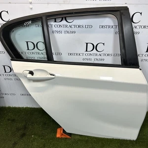 BMW 1 SERIES F20 DRIVER SIDE REAR DOOR IN WHITE (2012-2018) COMPLETE - Picture 1 of 7