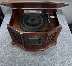 Innovative Technology ITRR-501 Musikcenter aus Holz (Schallplatte, CD, Kassette, Radio) - Bild 1 von 13