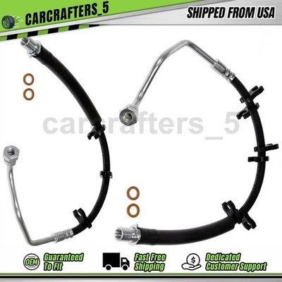 2 mangueras hidráulicas de freno interior delantero para Ram 2500 2014 2015 2016 2017 6,4 L Foto 1 de 4