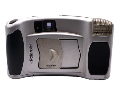 Polaroid PDC-640 Digital Slr Silver Camera - Untested For Parts AS IS - Image 1 of 4