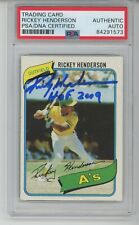 Rickey Henderson Cards, Rookie Card and Autographed Memorabilia Guide 41