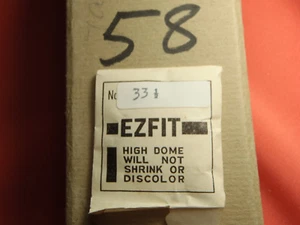 EZFIT HIGH DOME ROUND PLASTIC WATCH CRYSTAL 33 1/2 MM NOS Lot 58 - Bild 1 von 10