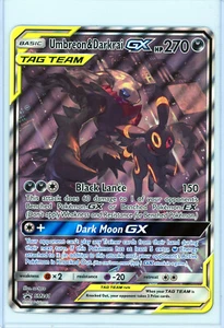 Pokémon Arte Completo Alternativo Umbreon y Darkrai GX SM241 Tag Team Jumbo Promo Holo - Imagen 1 de 2