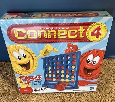 CONNECT 4 Game MB Board Games Hasbro New Sealed 2008 Original Game - Image 1 of 4