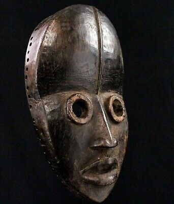 Arte Africano Oggetto IN Legno - Magnifico Maschera Di Course Dan Mask - 23 CMS • 334.14€