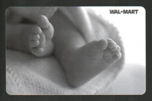 WALMART Baby's Feet ( 2004 ) Gift Card ( $0 ) - Picture 1 of 1