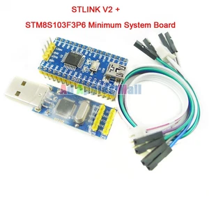 STM8S103F3P6 System STM8 Board Core + ST-LINK V2 STM8/STM32 Emulator Programmer - Bild 1 von 6
